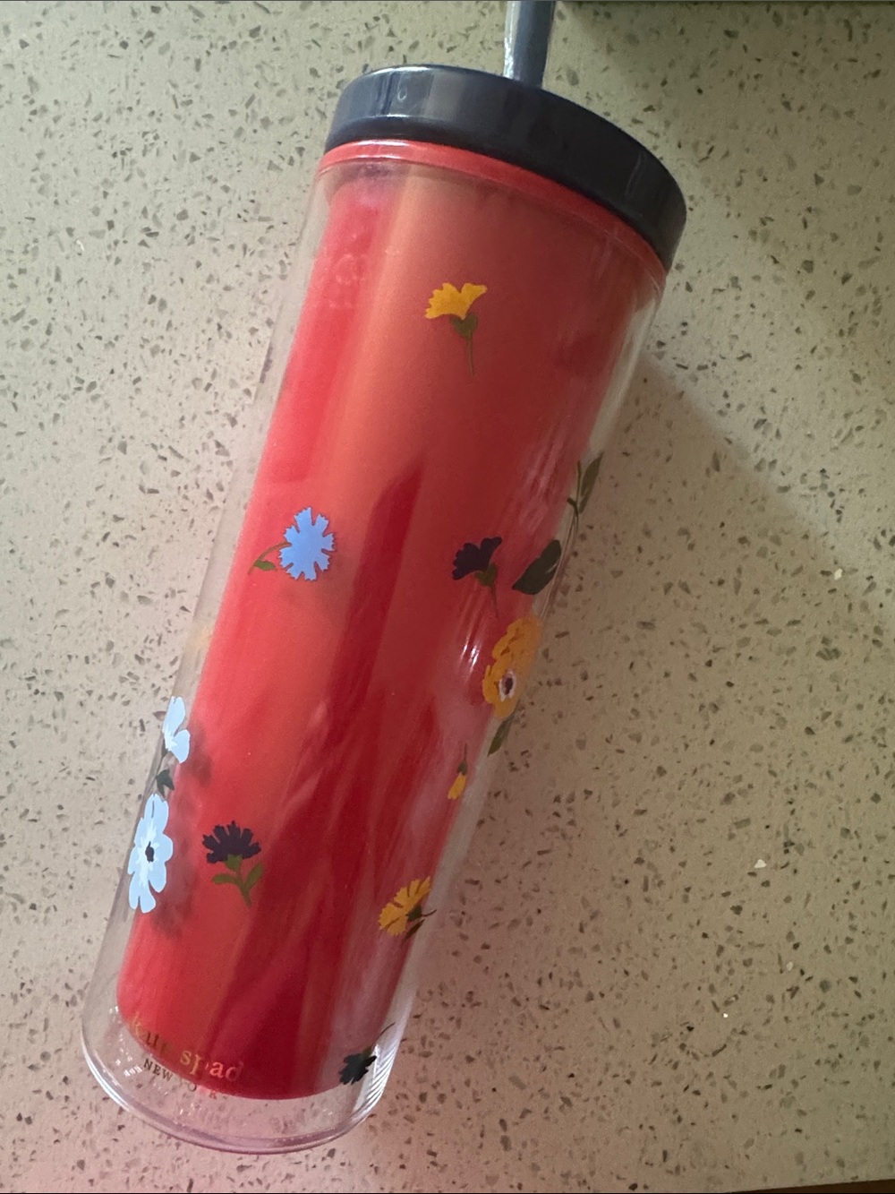 Kate Spade Bouquet Toss Insulated Water Bottle